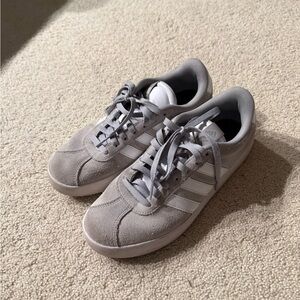 Adidas Light Gray Casual Sneakers